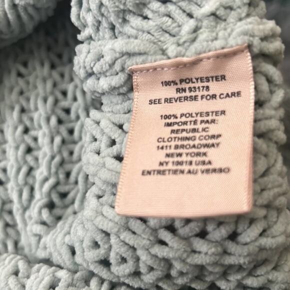 PHILOSOPHY WINTER MINT‎ KNIT WARM FLUFFY SWEATER SIZE S/P - Picture 5 of 6